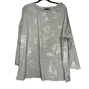 Long Tall Sally - LTS Tall Sequin Flower Jumper Women's Size XL